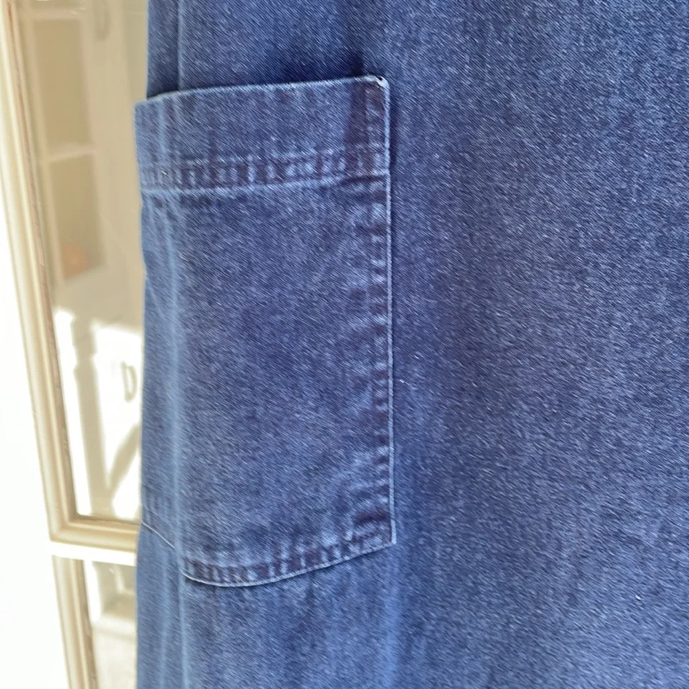 Christopher & Banks Denim Jumper Dress - Picture 6 of 8